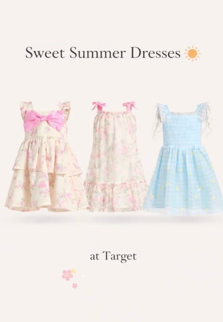 Sweetest little dresses 
#target #targetkids #toddlergirl 

#LTKKids #LTKBaby #LTKmomlife