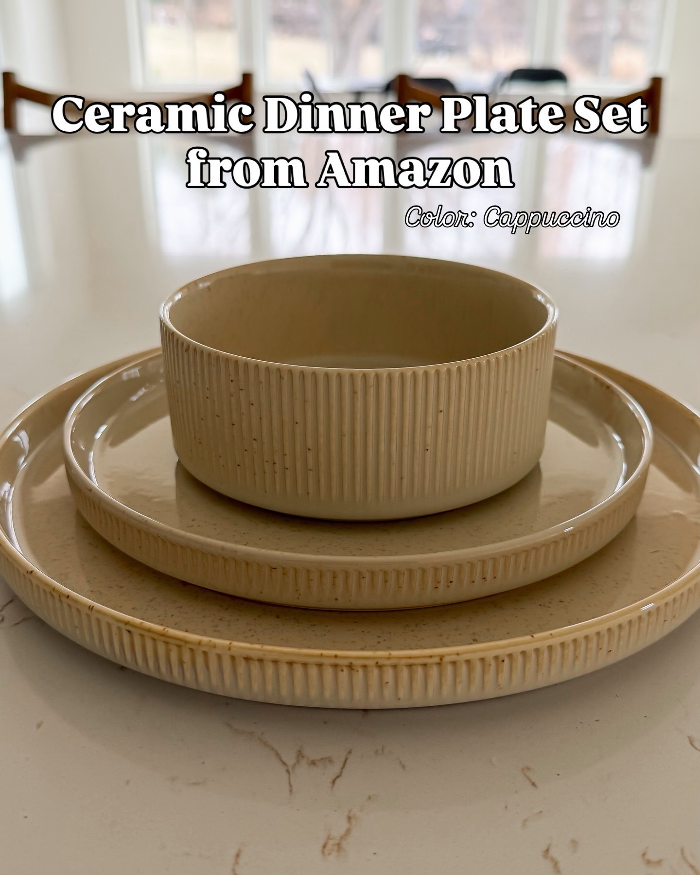 Beautiful ceramic dinner plate set from Amazon !

#LTKHome #LTKSaleAlert #LTKSpringSale