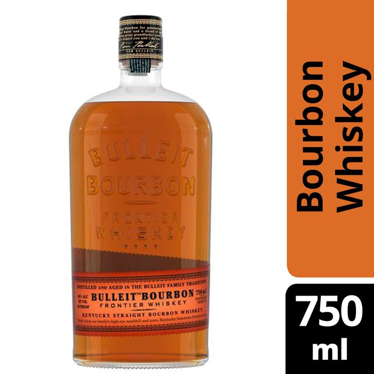Bulleit Bourbon Whiskey, 750 mL, 45% ABV | Walmart (US)