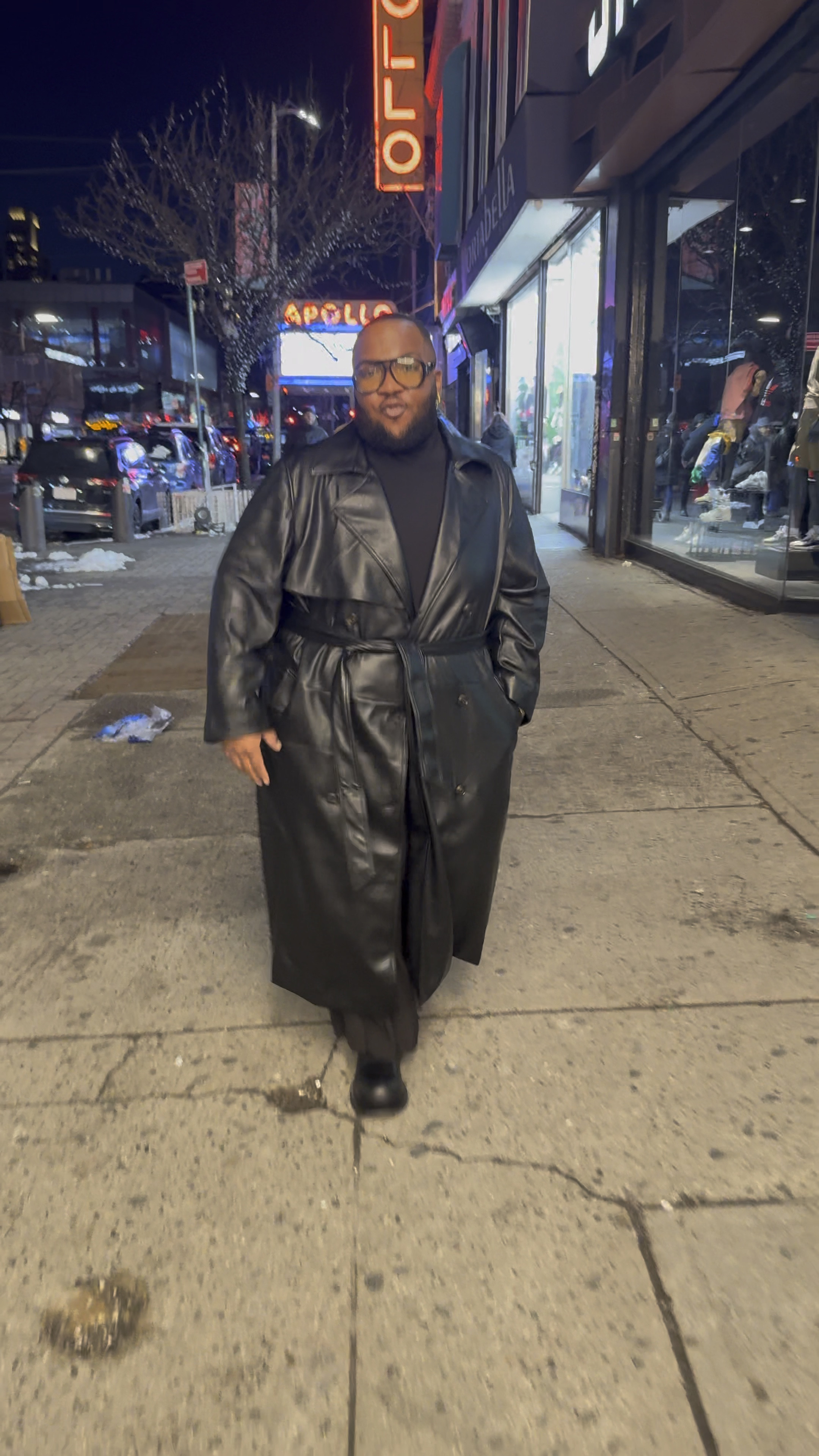 This leather trench was too good and 50% off  

#LTKSeasonal #LTKstyletip #LTKVideo