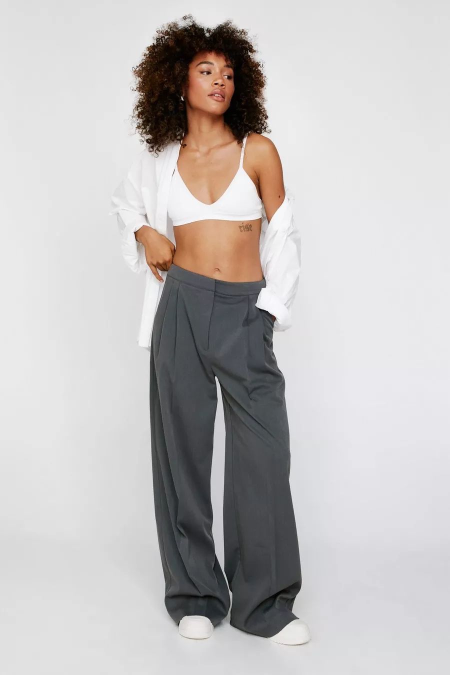 Pleat Front Tailored Pants | Nasty Gal (US)