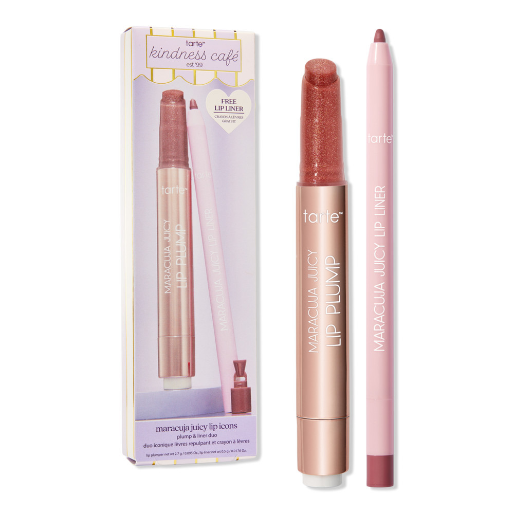 Tarte Maracuja Juicy Lip Icons Plump & Liner Duo - Rosy Mauve | Ulta