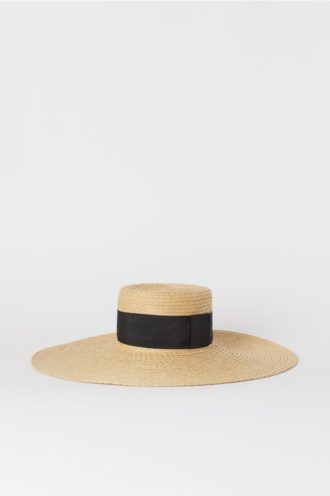 Paper straw sun hat | H&M (UK, MY, IN, SG, PH, TW, HK)