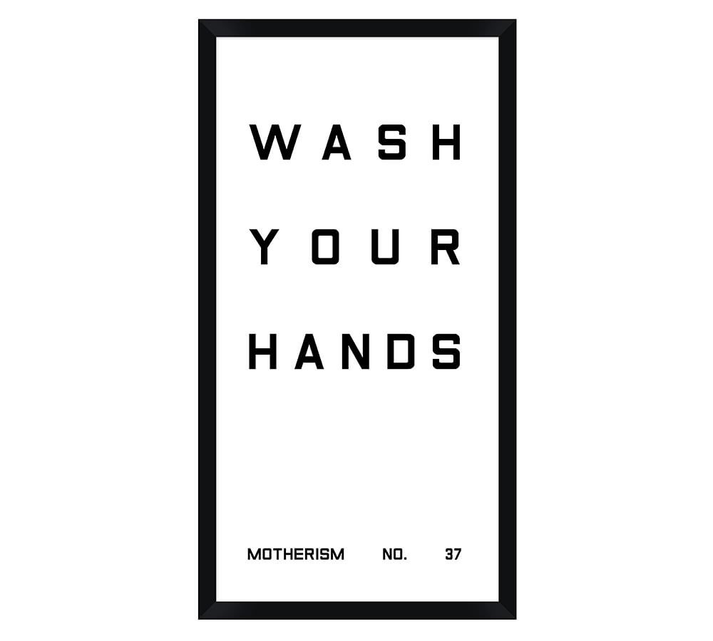 Bathroom Reminders Framed Prints | Pottery Barn (US)