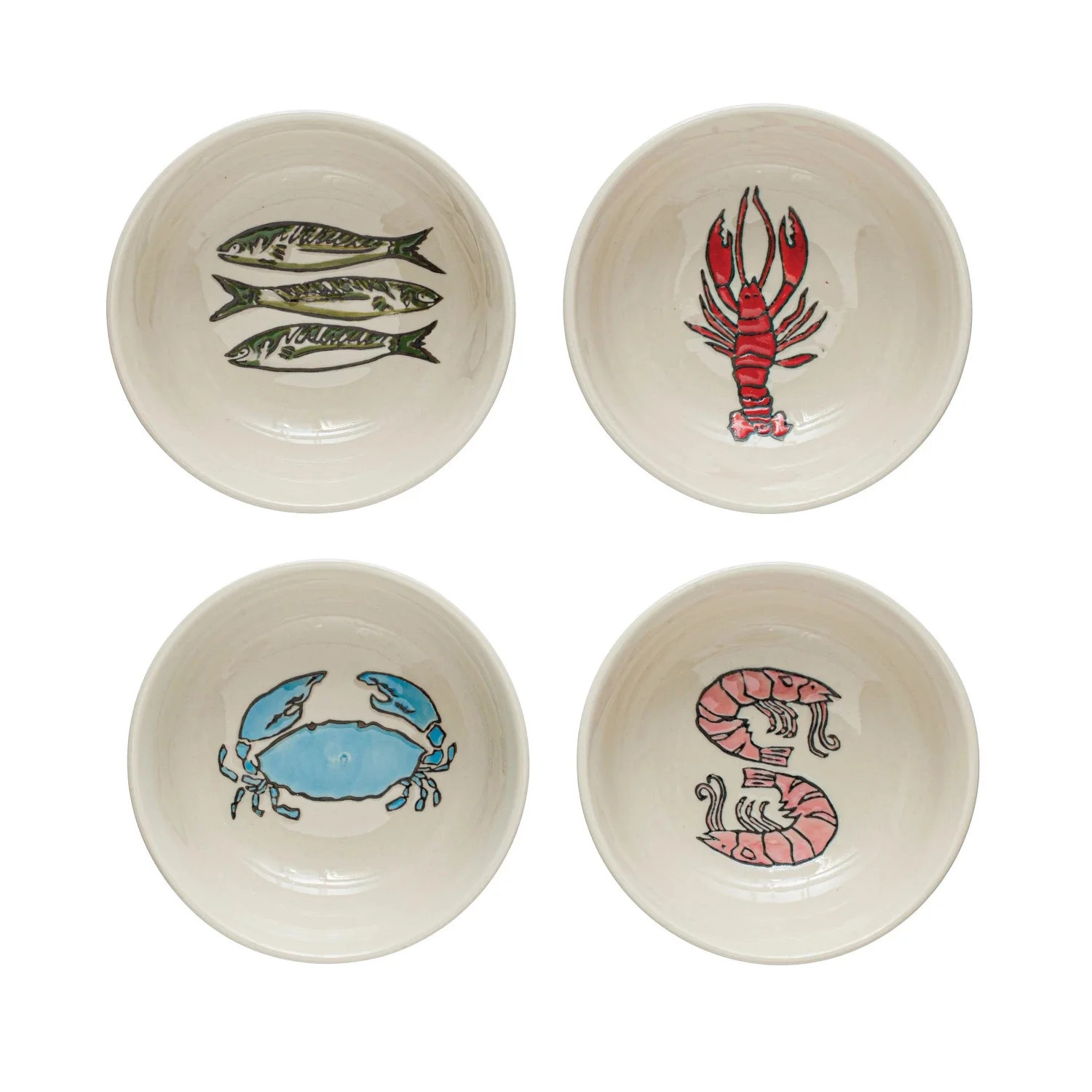 Stoneware Sea Life Bowl | Biscuit Home