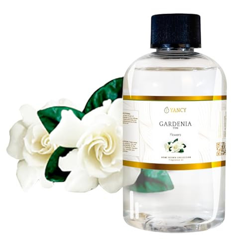 YANCY Gardenia Home Collection Fragrance Oil (4 oz), Pure Gardenia Floral Scent, Elegant Fragrance for Diffusers, Oil Burners & Aroma Lamps, Fresh Floral Ambiance for Any Room | Amazon (US)