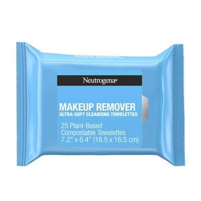 Neutrogena Facial Cleansing Makeup Remover Wipes - 25ct | Target