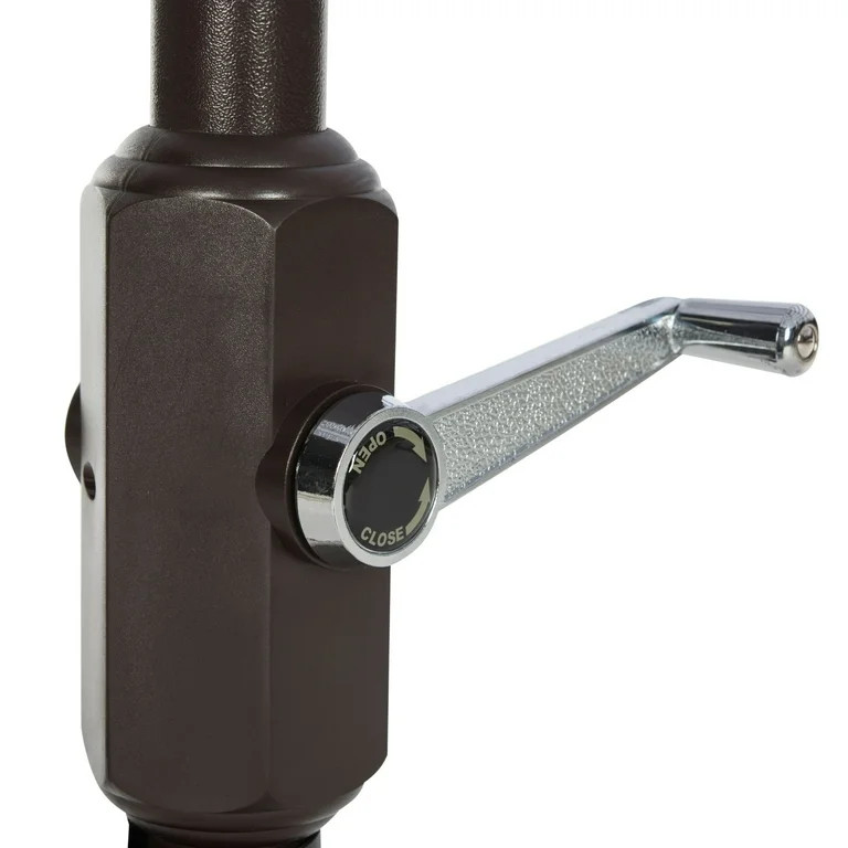 Safavieh 99" Navy and White Solid Print Octagon Market Patio Umbrella | Walmart (US)