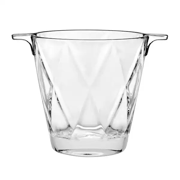 Glass Ice Bucket - Round W/ Handles-6" Height - 6" Height | Bed Bath & Beyond