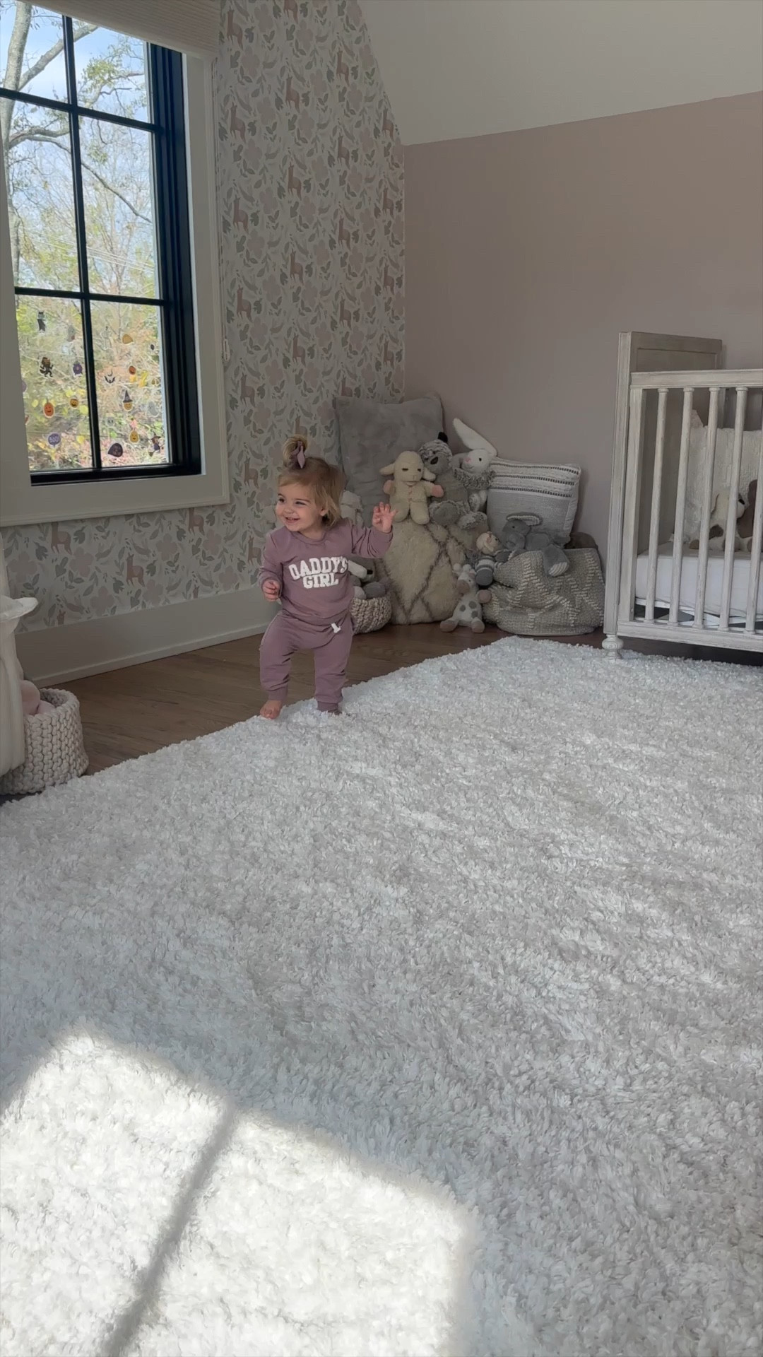 charli’s toddler room 🫶🏼

the move was a great excuse + time to switch up charli’s bedroom! fun wallpaper, soft & fuzzy textures to play + snuggle on — I love how it turned out! 🥹💕

#LTKhome #LTKbump #LTKbaby