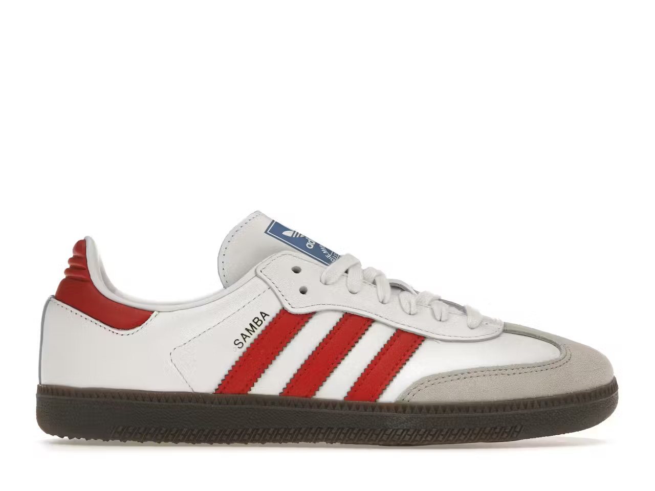 adidas Samba OGWhite Better Scarlet | StockX