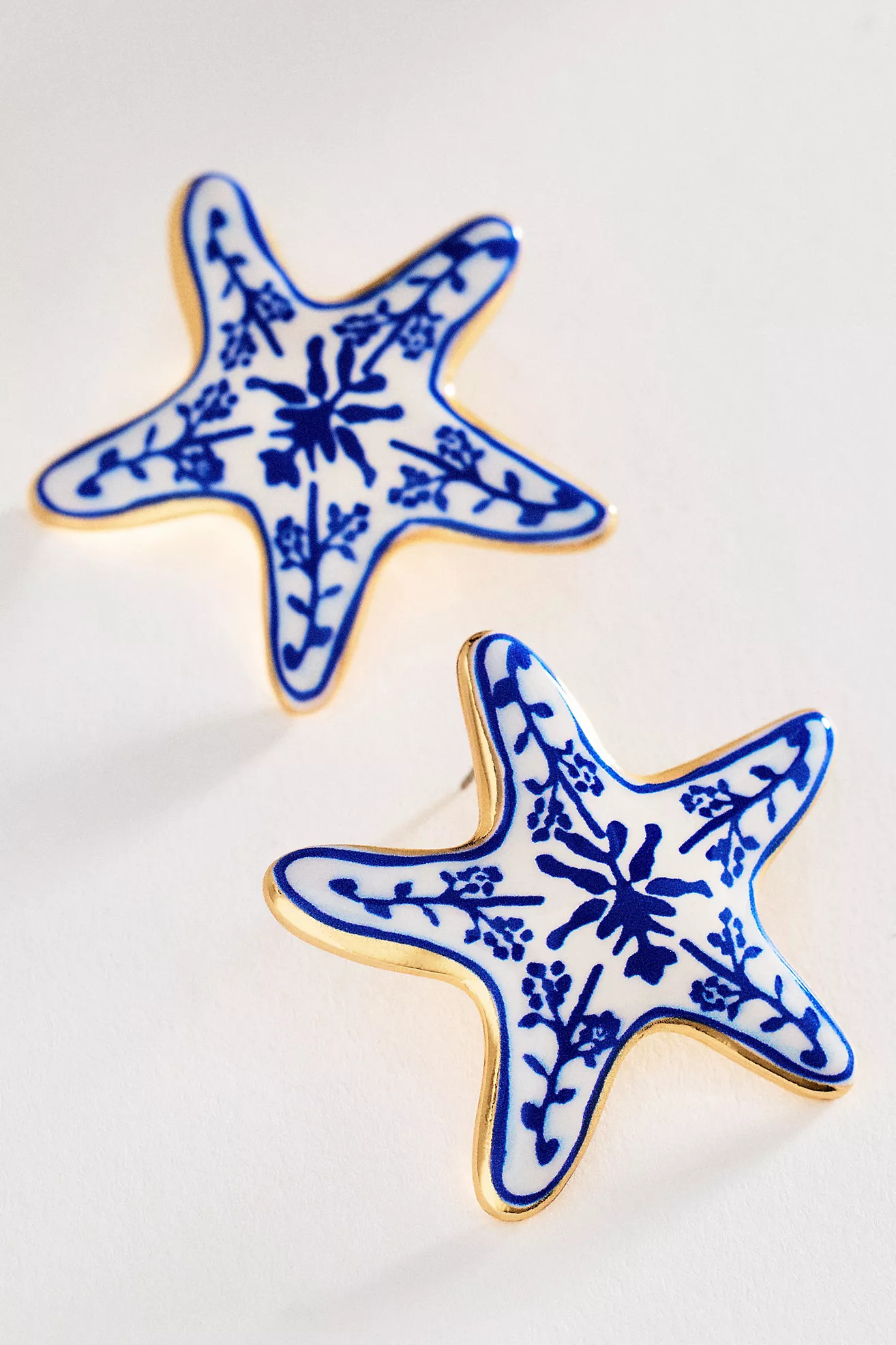 Ceramic Star Post Earrings | Anthropologie (US)