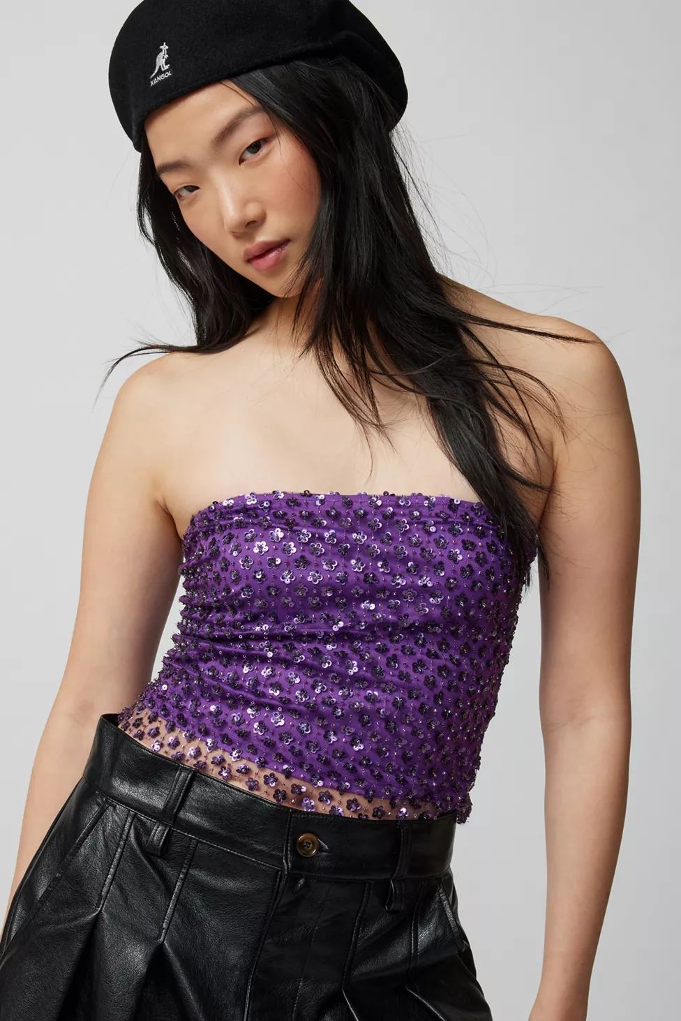 UO Eden Sequin Tube Top | Urban Outfitters (US and RoW)