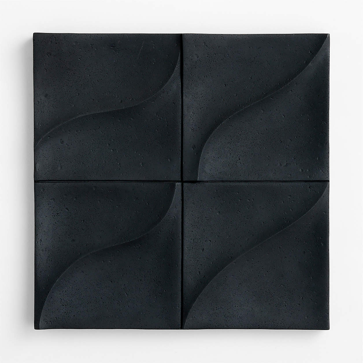 Santos Volcanic Ash Wall Art | Crate & Barrel | Crate & Barrel