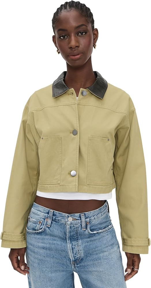 LE BOP Women's Harriet Cropped Jacket | Amazon (US)