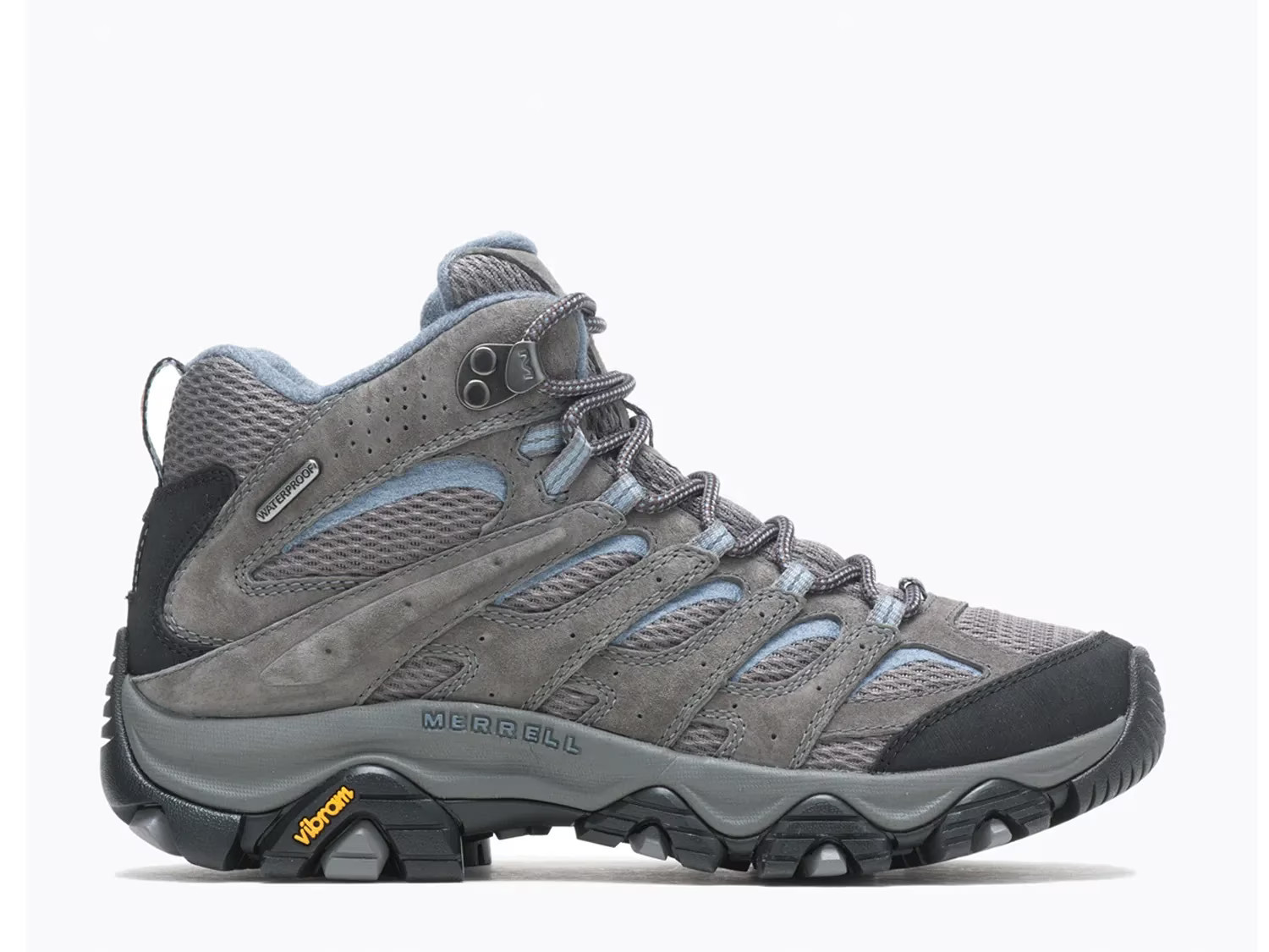 Merrell MOAB 3 Waterproof Hiking Boot | Women's | Grey | Size 11 | Sneakers | DSW