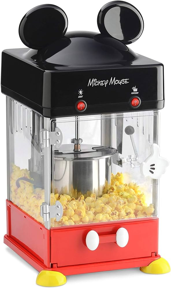 Disney Mickey Kettle Style Popcorn Popper | Amazon (US)