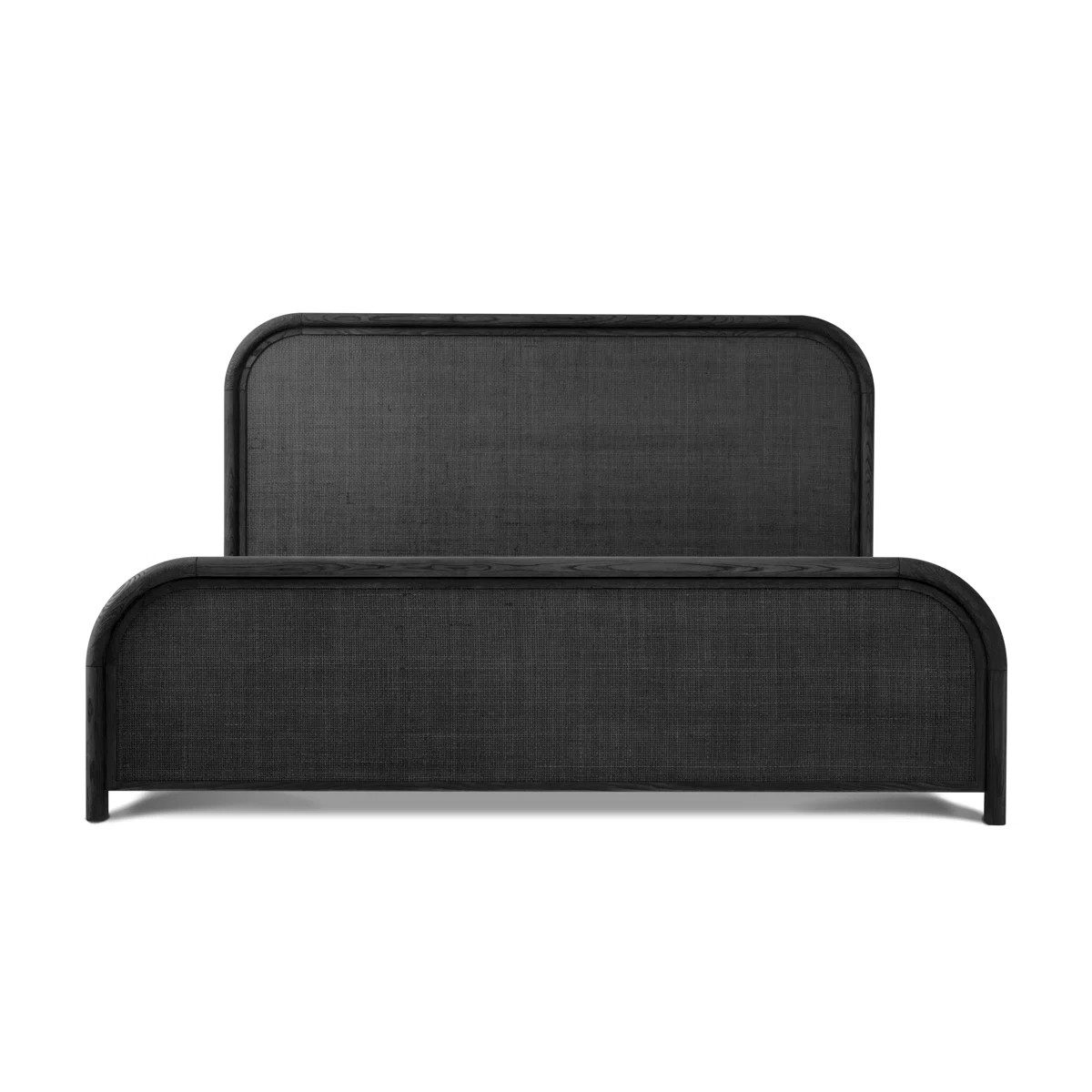 Gasaway Oak & Natural Cane Bed, Blonde | Wayfair North America