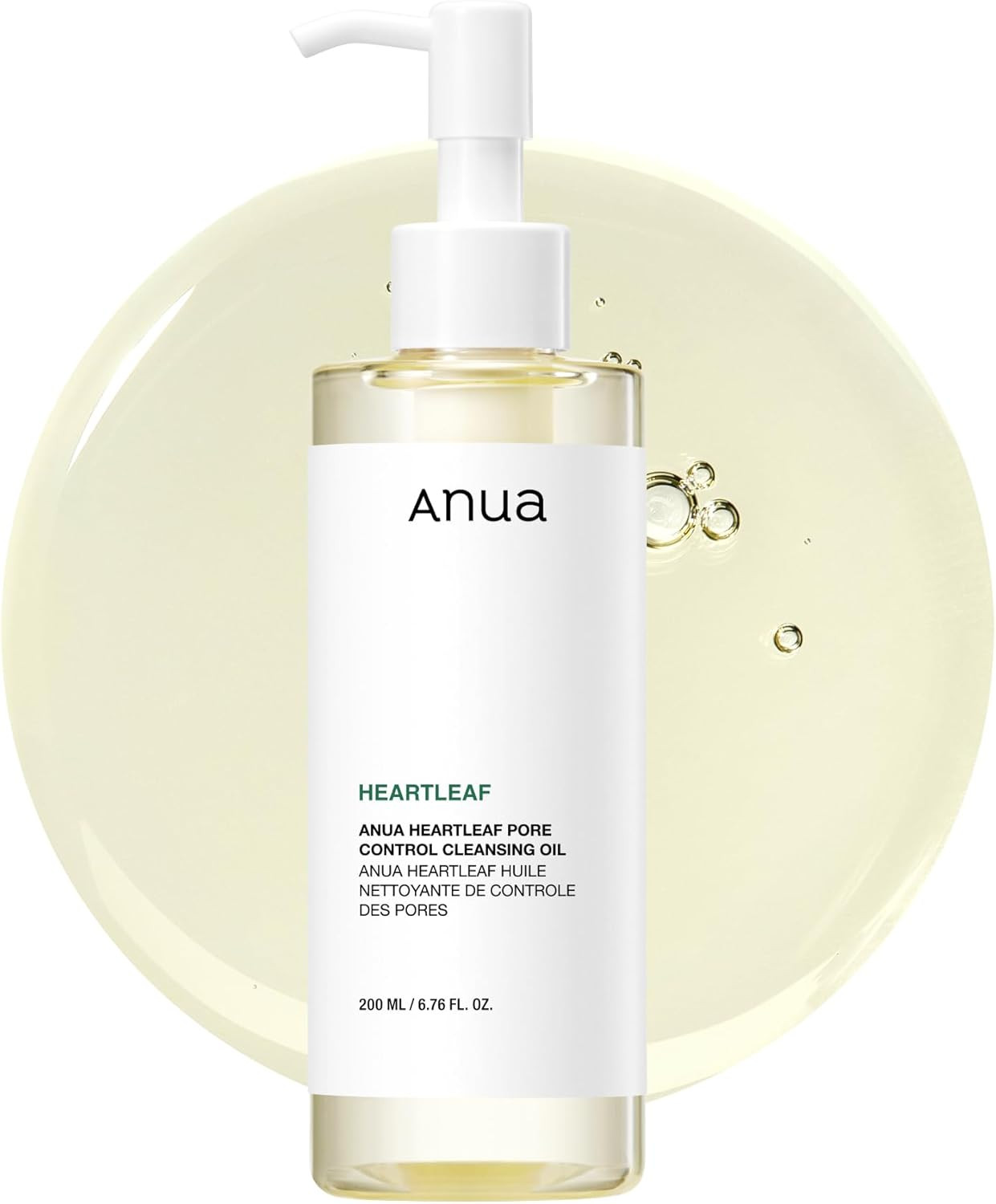 ANUA Heartleaf Pore Control Cleansing Oil, Oil Cleanser for Face, Makeup Blackhead Remover, Korea... | Amazon (UK)