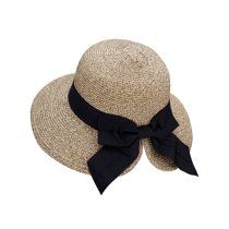 Floppy Hat Women's UPF 50+ Foldable/Packable Straw Sun Beach Hat,Mix | Walmart (US)