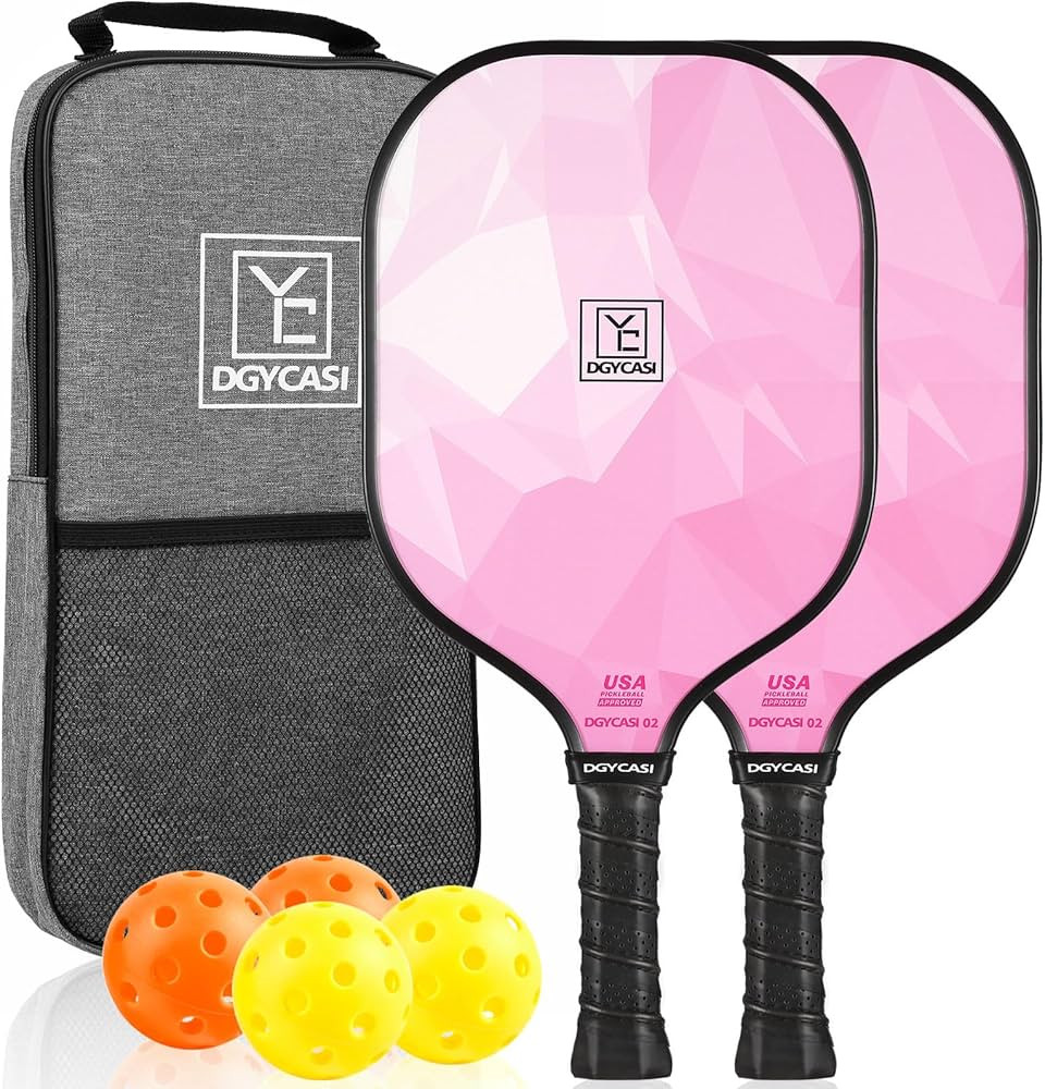 \u3010FIBERGLASS MATERIALS\u3011Our paddles are built with a honeycomb polymer core and are optim... | Amazon (US)
