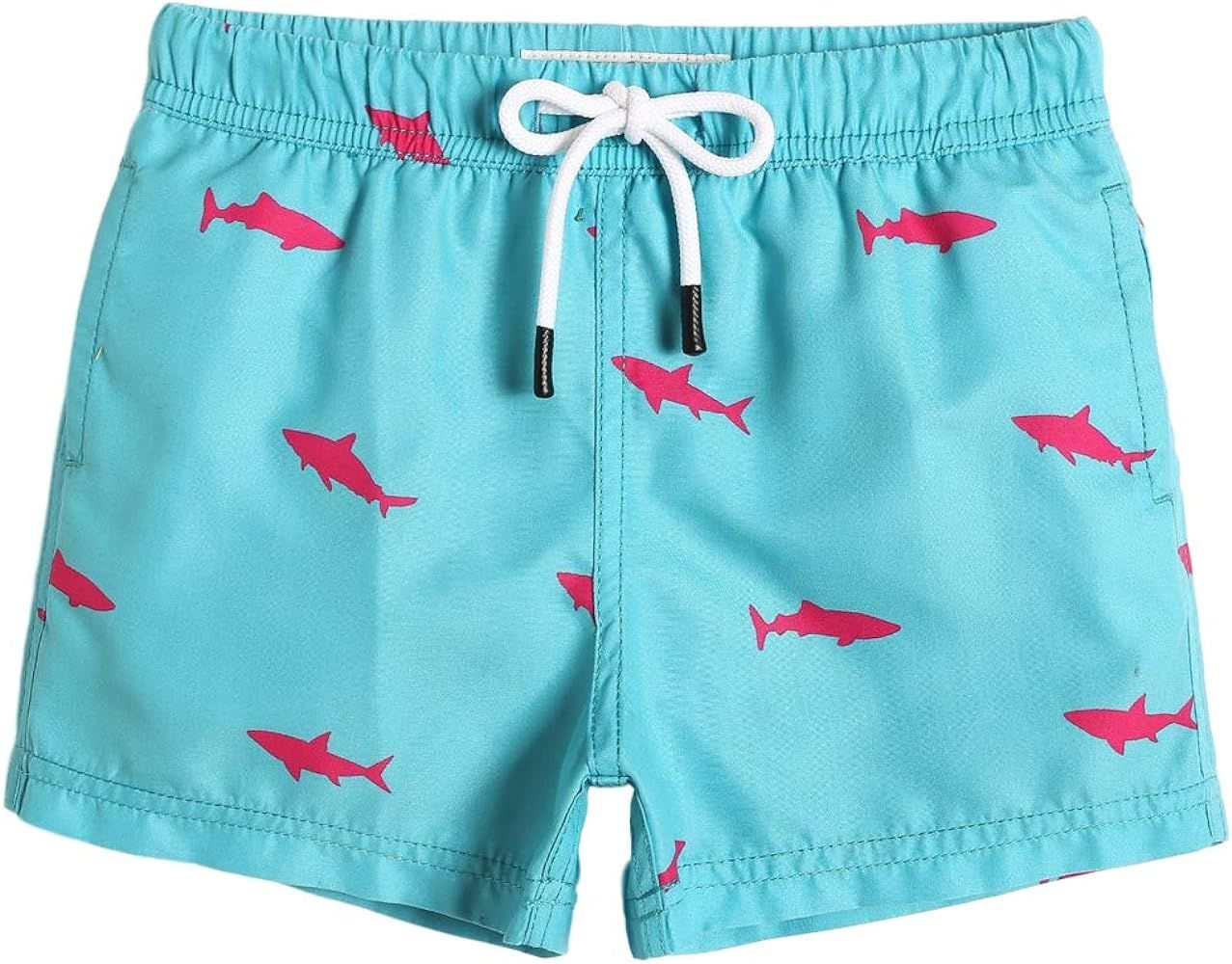 maamgic Boys Swim Trunks Toddler Swim Shorts Little Boys Bathing Suit Swimsuit Toddler Boy Swimwe... | Amazon (US)