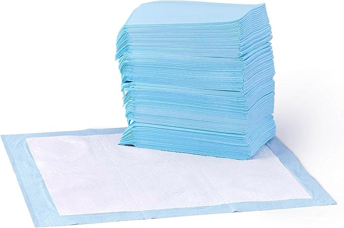 Amazon Basics Leak-Proof Dog and Puppy Potty Training Pee Pads with Quick-Dry 5-Layer Super Absor... | Amazon (US)
