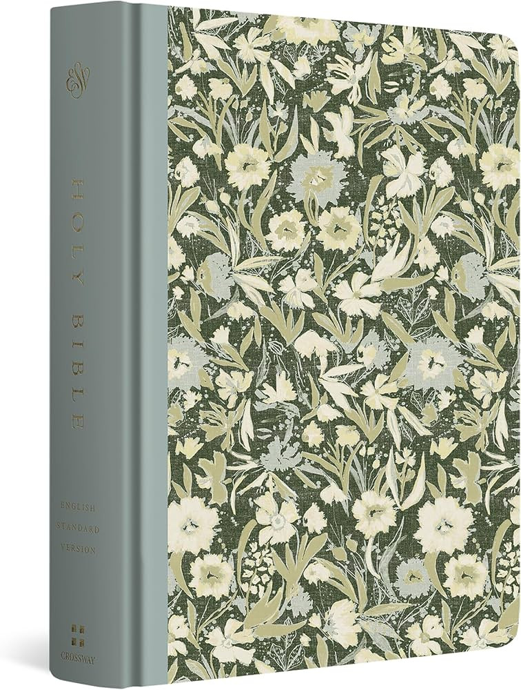 ESV Single Column Journaling Bible, Large Print, Artist Series (Cloth over Board, Lulie Wallace, ... | Amazon (US)