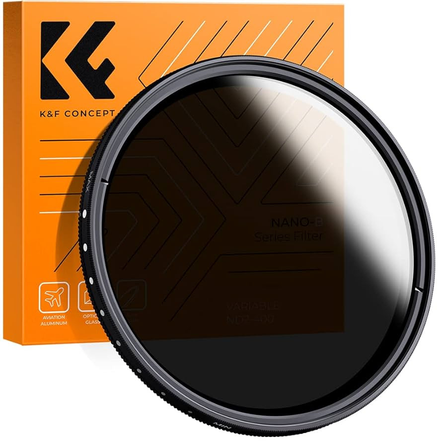 K&F Concept 82mm Variable ND2- ND400 Filter, Professional Slim Multi-Coated 82mm Neutral Density ... | Amazon (CA)