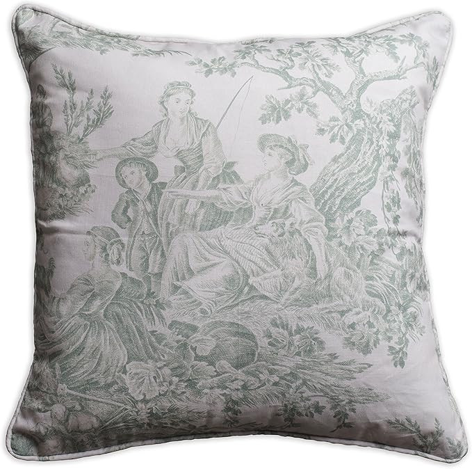 Maison d' Hermine Miller 100% Cotton Toile Decorative Pillow Cover for Couch Sofa Cushion Covers ... | Amazon (US)