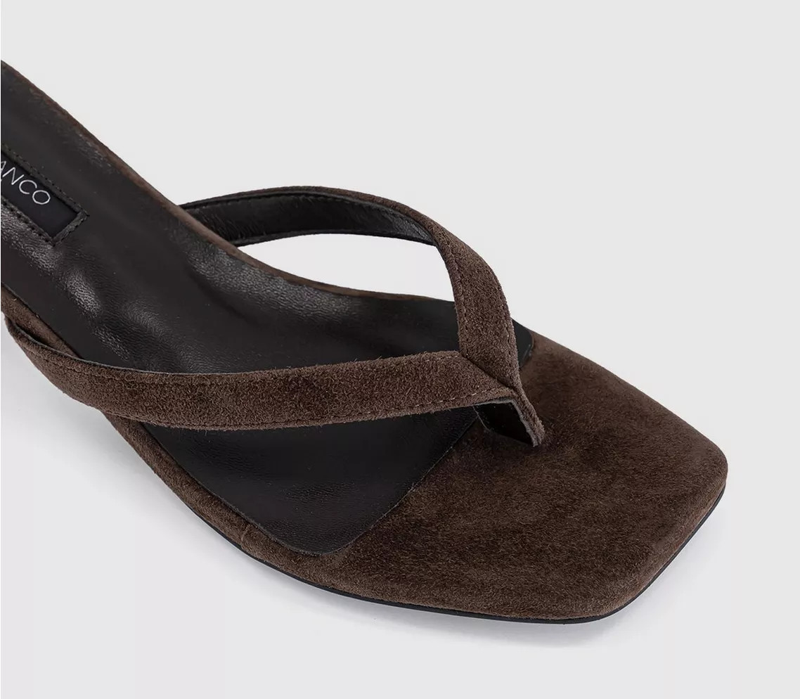 Annie Toe Post Kitten Heels | Office Shoes (UK)
