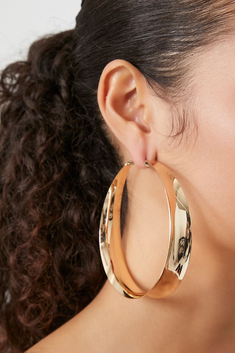 Oversized Hoop Earrings | Forever 21 (US)