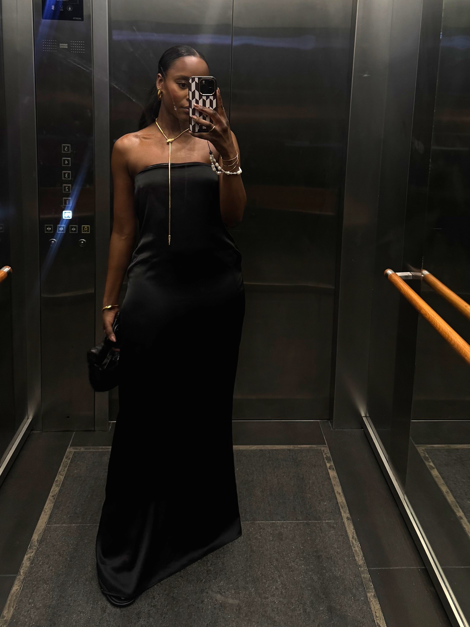 Black bandeau maxi dress worn to dinner in Mexico with thong black sandals 

#LTKsummer #LTKstyletip #LTKeurope