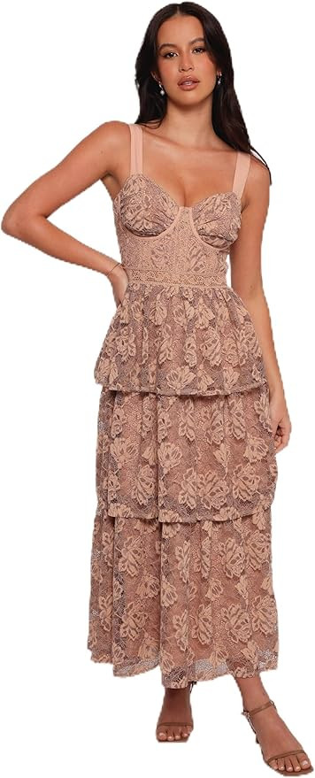 Petal & Pup Womens Shania Midi Dress | Amazon (US)