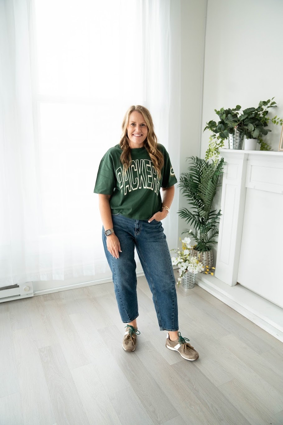 Green Bay Packers gear! Go Pack Go! 

NFL teams game day outfit football season packers

#LTKootd #LTKgrwm #LTKmomlife