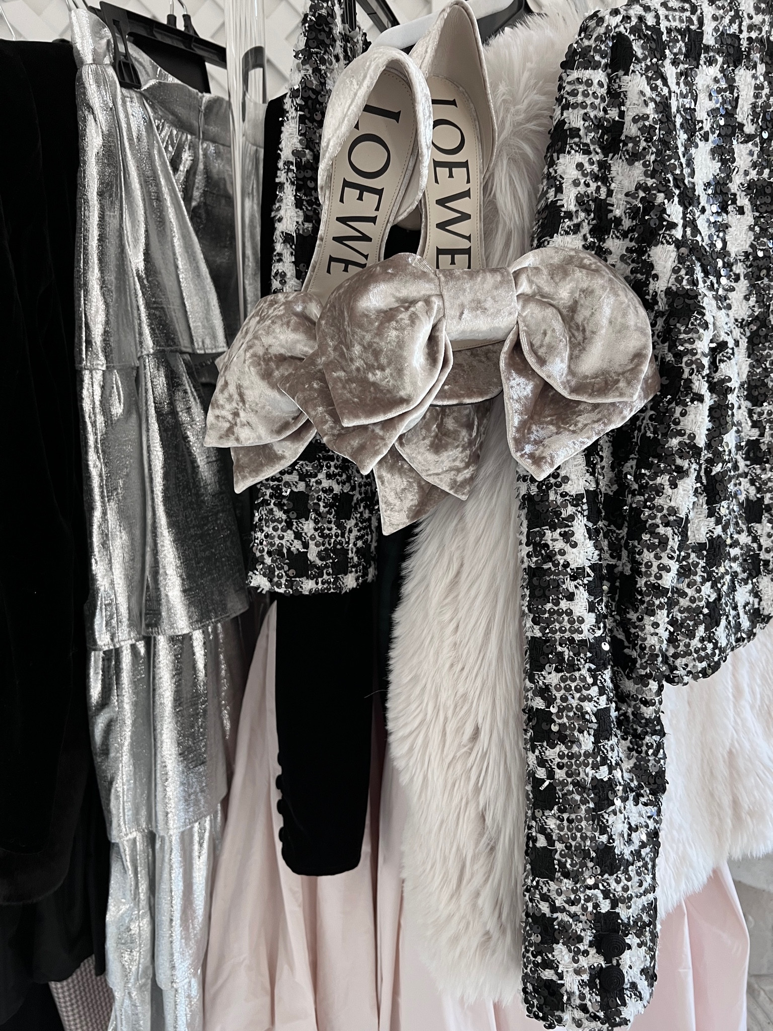 The Loewe bow heels! So pretty to look at. Photoshoot before they go back but sharing in case you need a shoe show piece ;) A couple more practical options below too! 

#LTKstyletip #LTKGiftGuide #LTKshoecrush