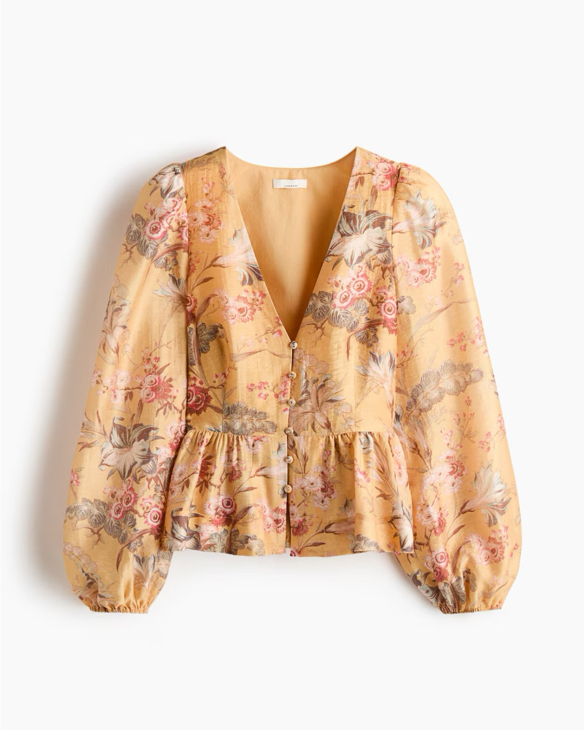 Fold floral blouse - Zimmermann look for less 

#LTKSeasonal