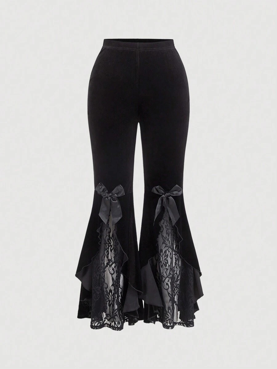 Home/Women Apparel/Women Plus Clothing/Plus Size Bottoms/Plus Size Pants/SHEIN MOD Plus Size Wome... | SHEIN