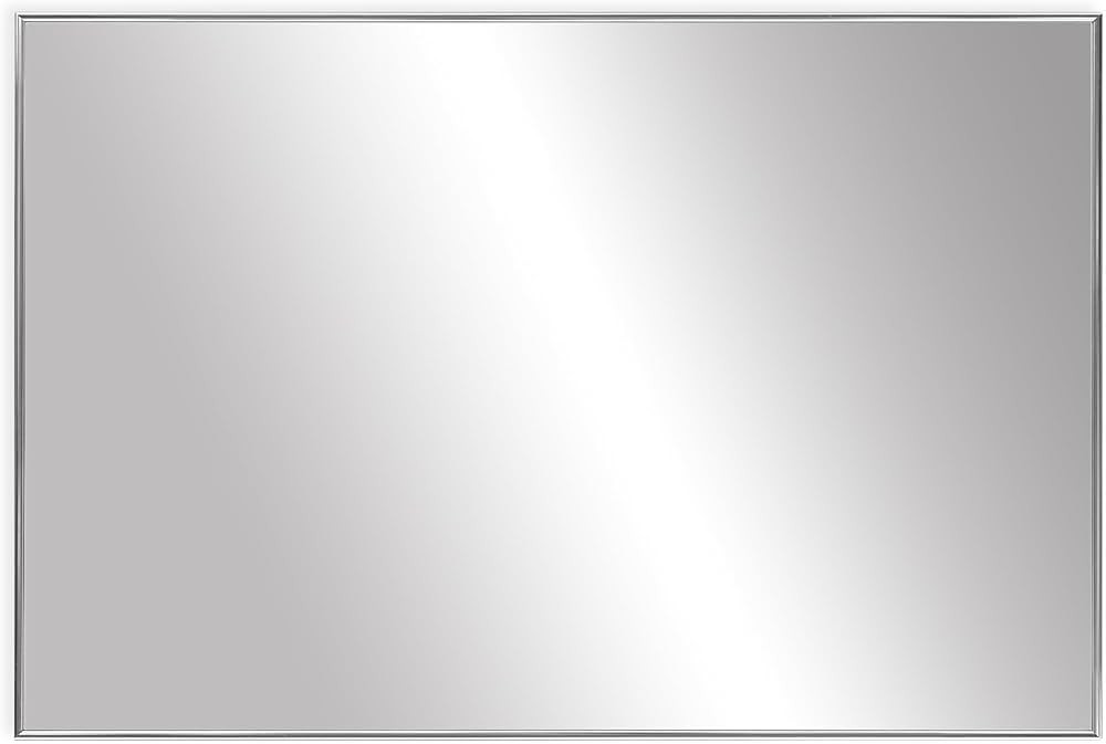 Frame My Mirror Silver Metal Framed Mirror, 20" x 60" Mirror for Bathroom, Metal Frame, True Refl... | Amazon (US)