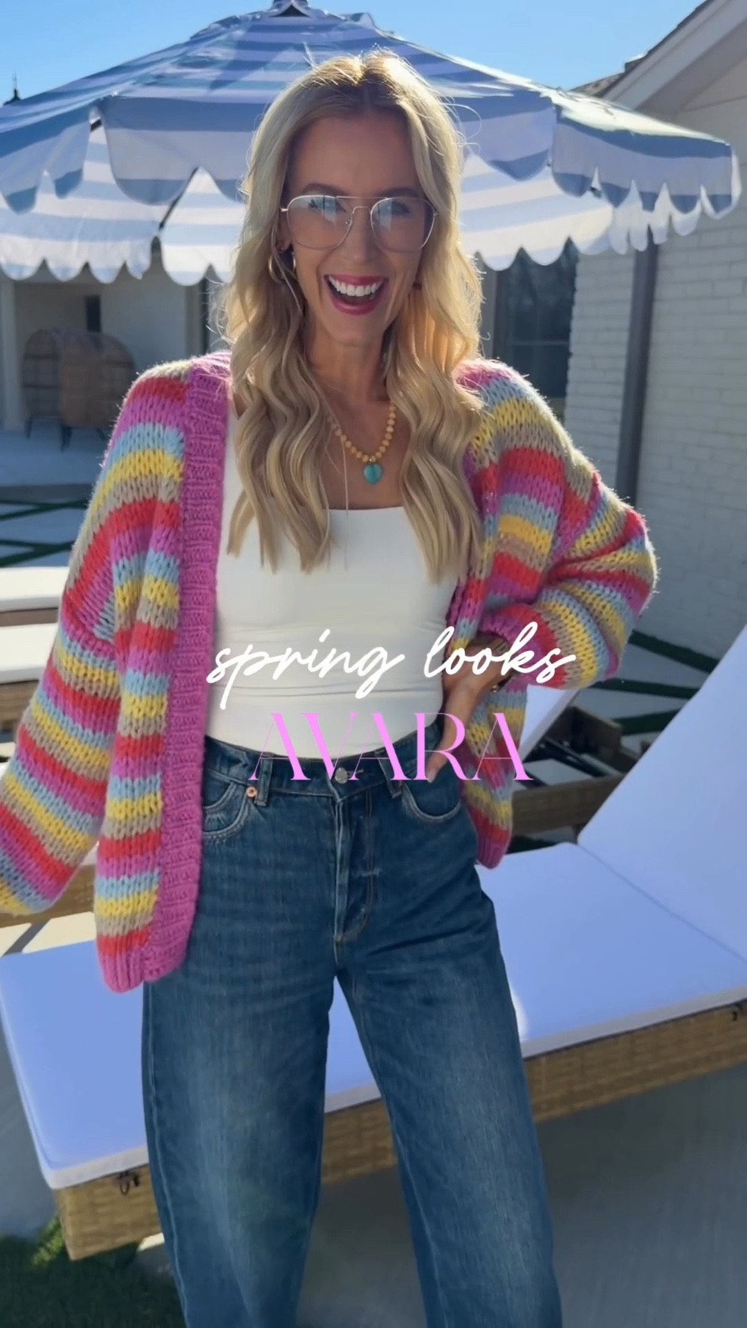 Spring outfits with @shopavara! You’ll love these spring tops, jeans, dresses, and more!!