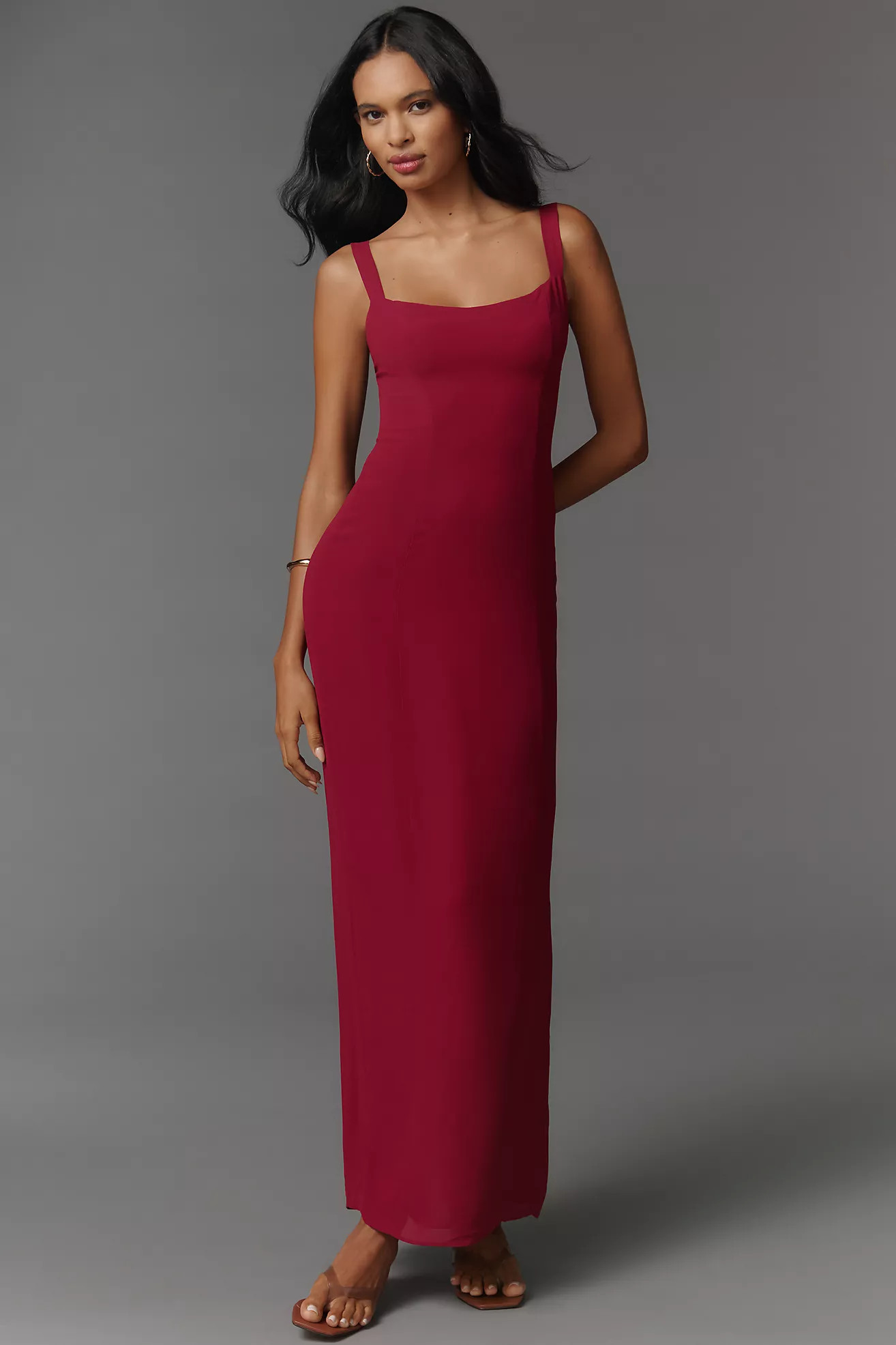 Reformation Chime Open-Back Maxi Dress | Anthropologie (US)