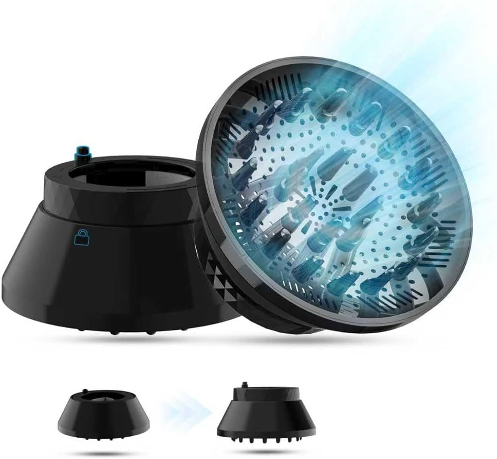 Universal Diffuser Hair Dryer Attachment - Fits Most 1.5-3.2" Blow Dryers, collapsible Diffuser f... | Amazon (US)