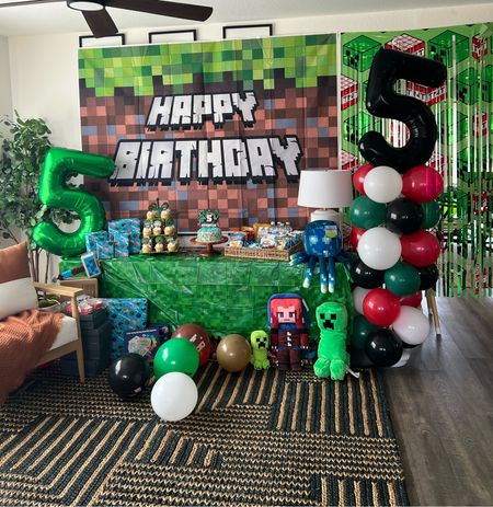 Kids birthday party theme. DIY birthday party

Minecraft, Amazon finds, DIY, Birthday party 

#LTKparties #LTKkids #LTKfamily