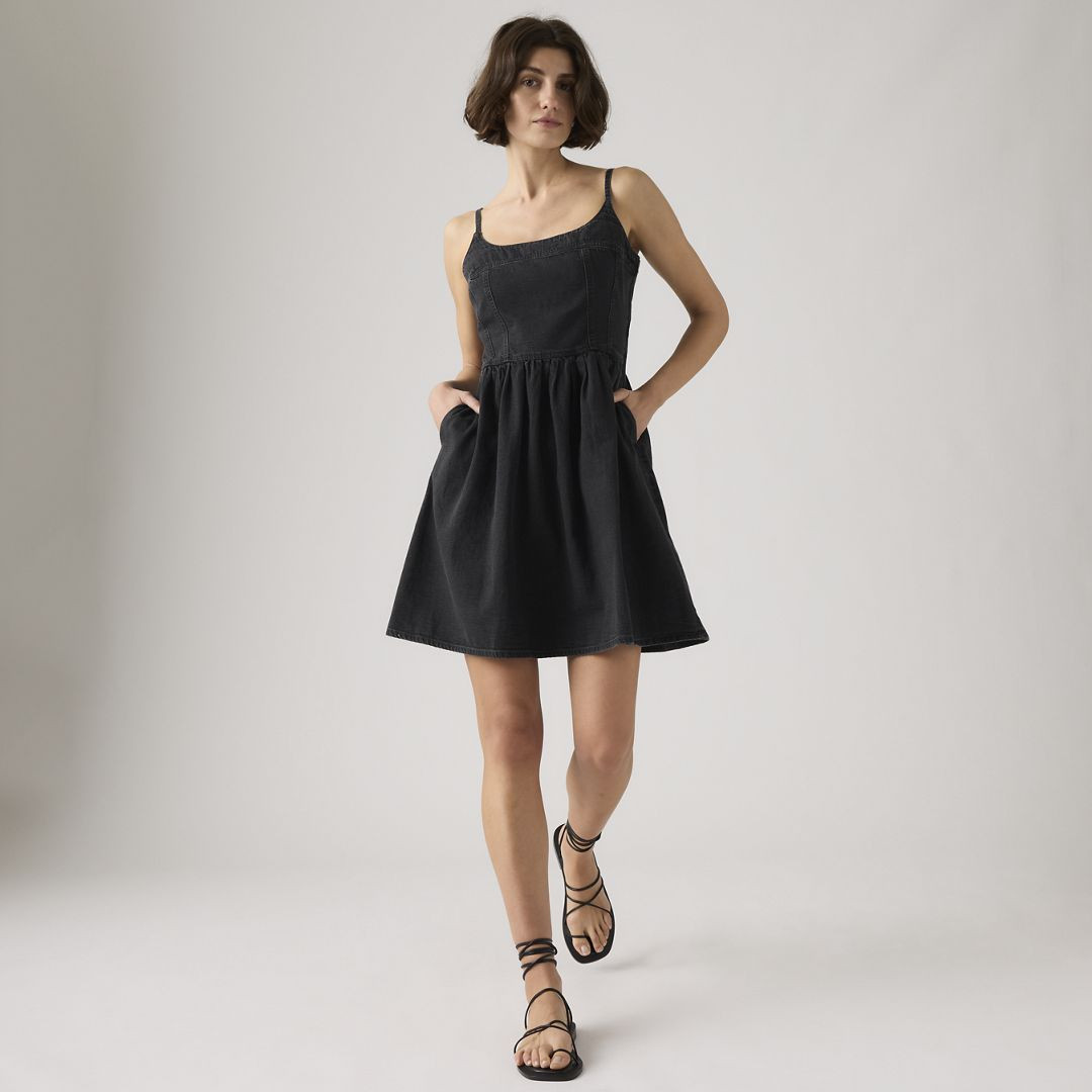 Levi's Jadine Denim Mini Lightweight Dress - Women's S | Levi's US