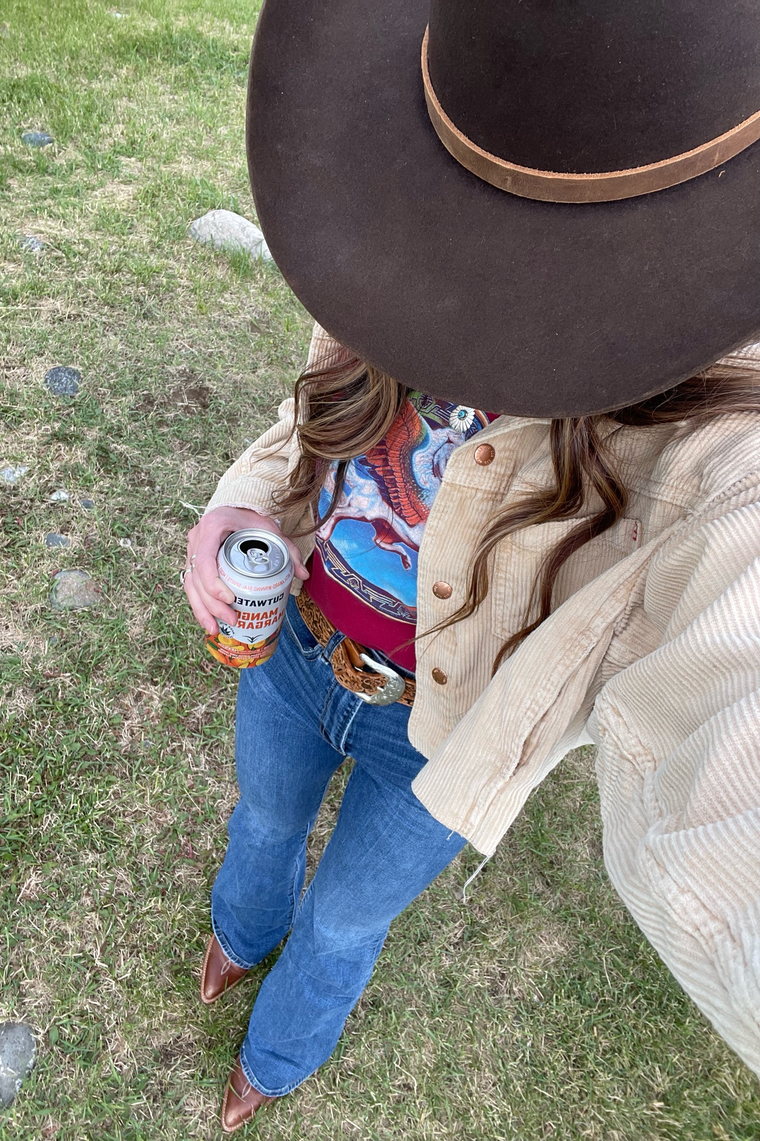 Hat: Cofer Hat Co
Shirt: thrifted, exact linked from poshmark
Jacket: BDG urban outfitters, exact linked from poshmark
Belt: thrifted

#LTKFindsUnder50 #LTKStyleTip #LTKFindsUnder100