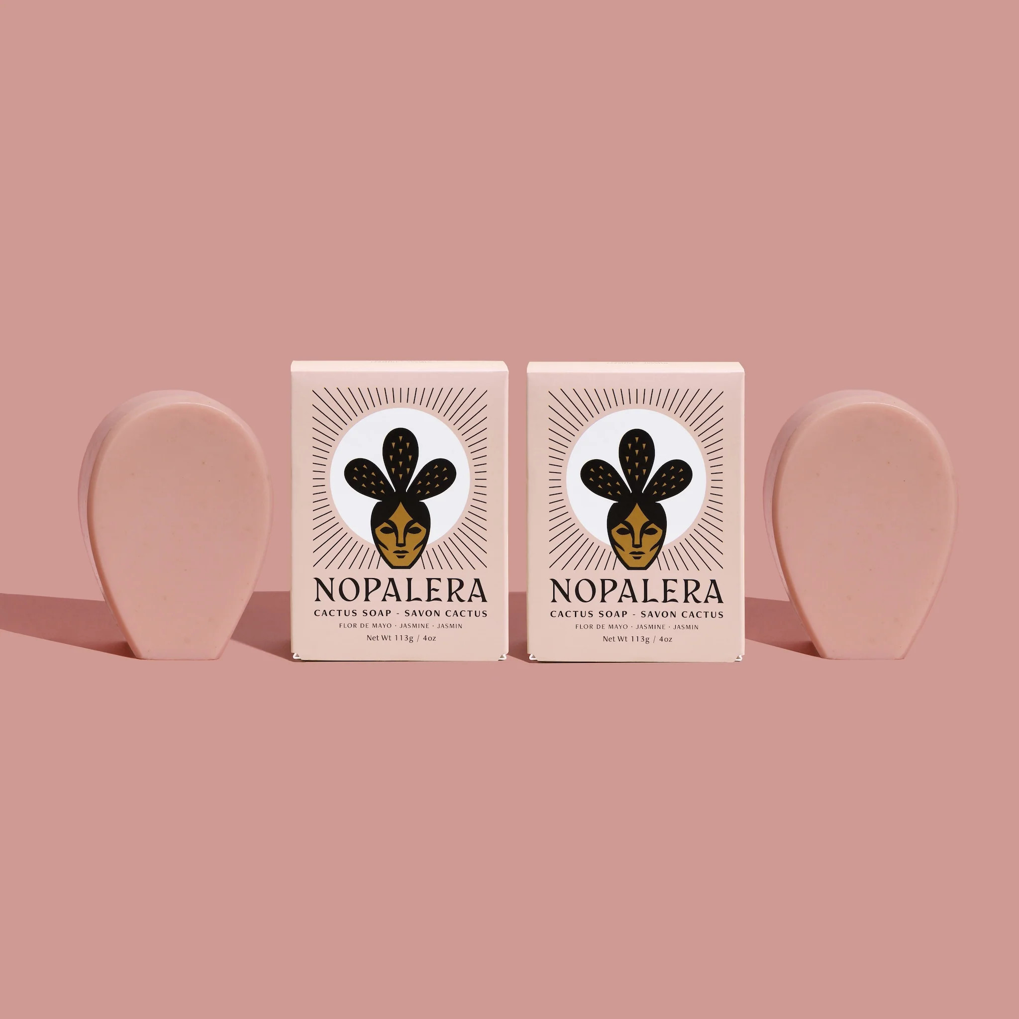 2-Pack Flor de Mayo Cactus Soap | Nopalera