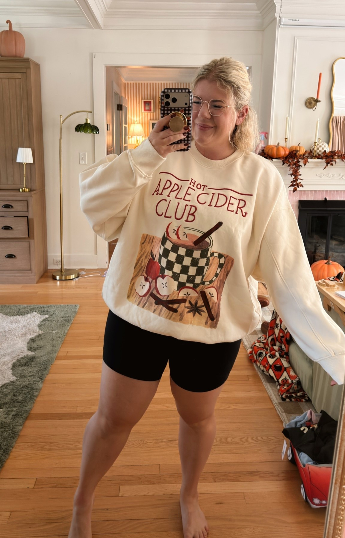 Wearing an XL!