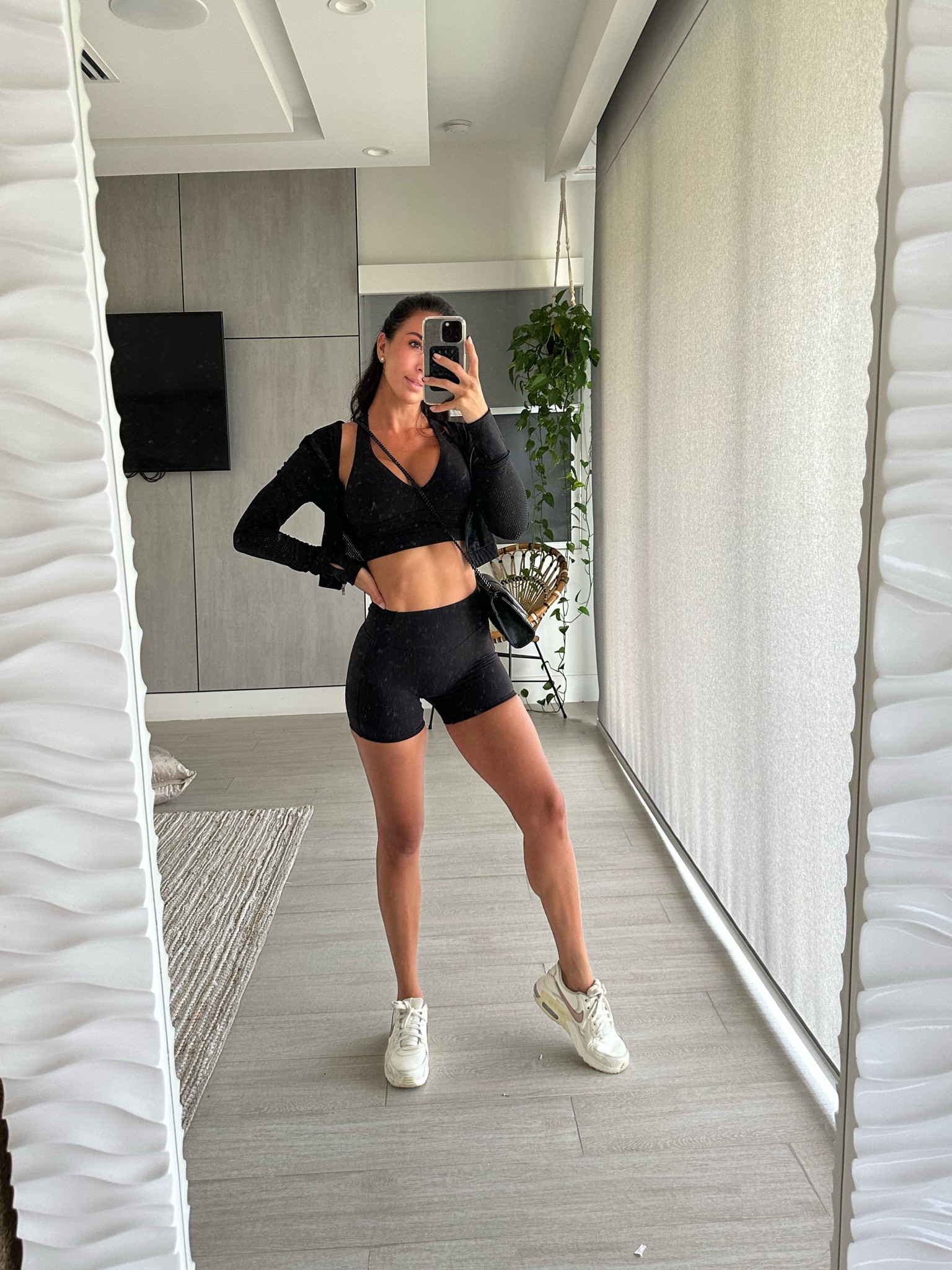 Cute an comfy athleisure look! Bottoms run a bit small so size up if you’re between sizes! I’m wearing a size small in tops and bottoms!  

#LTKfindsunder100 #LTKfindsunder50 #LTKfitness