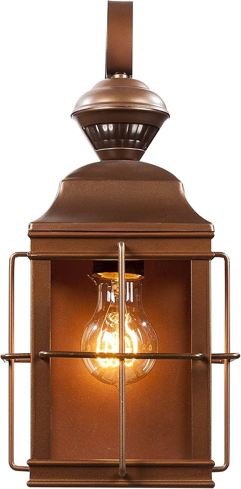 Globe Electric HZ-4144-AZ Dual Brite Dimmable Motion Activated Decorative Light, 120 Vac, 100 W, ... | Amazon (US)