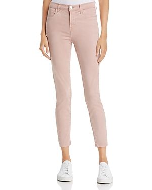 J Brand Alana High-Rise Sateen Jeans in Camelia - 100% Exclusive | Bloomingdale's (US)